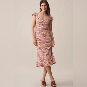 ❤️‍🔥Firm Price❤️‍🔥 The Cecily Fit & Flare sweetheart Midi Dress by Maeve